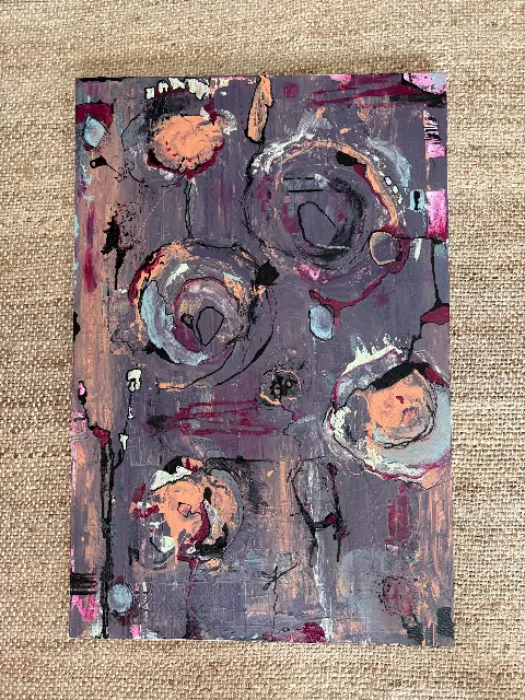 Artwork titled Flowers for a…a…One-Eyed, One-Horned, Flyin' Purple People Eater